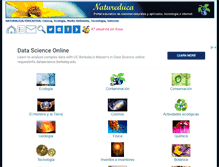 Tablet Screenshot of natureduca.com